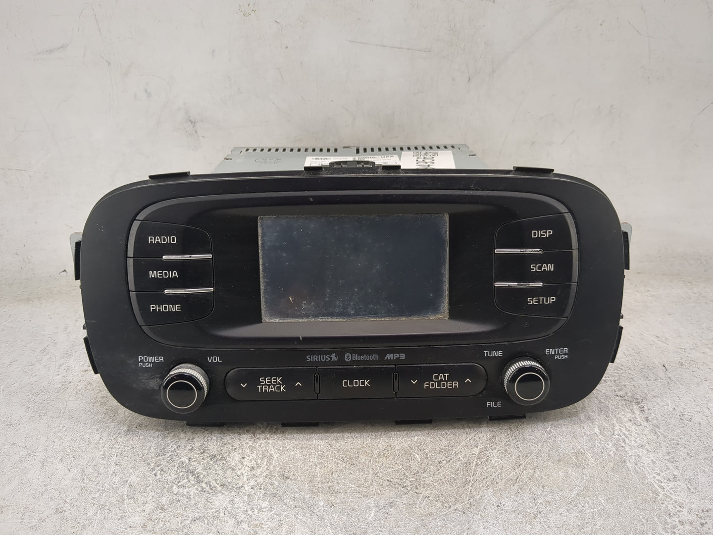 2015-2016 Kia Soul Radio AM FM Cd Player Receiver Replacement P/N:96180-B2200CA AMBA1B2AN, TQ8-AMBA1B2AN Fits Fits 2015 2016
