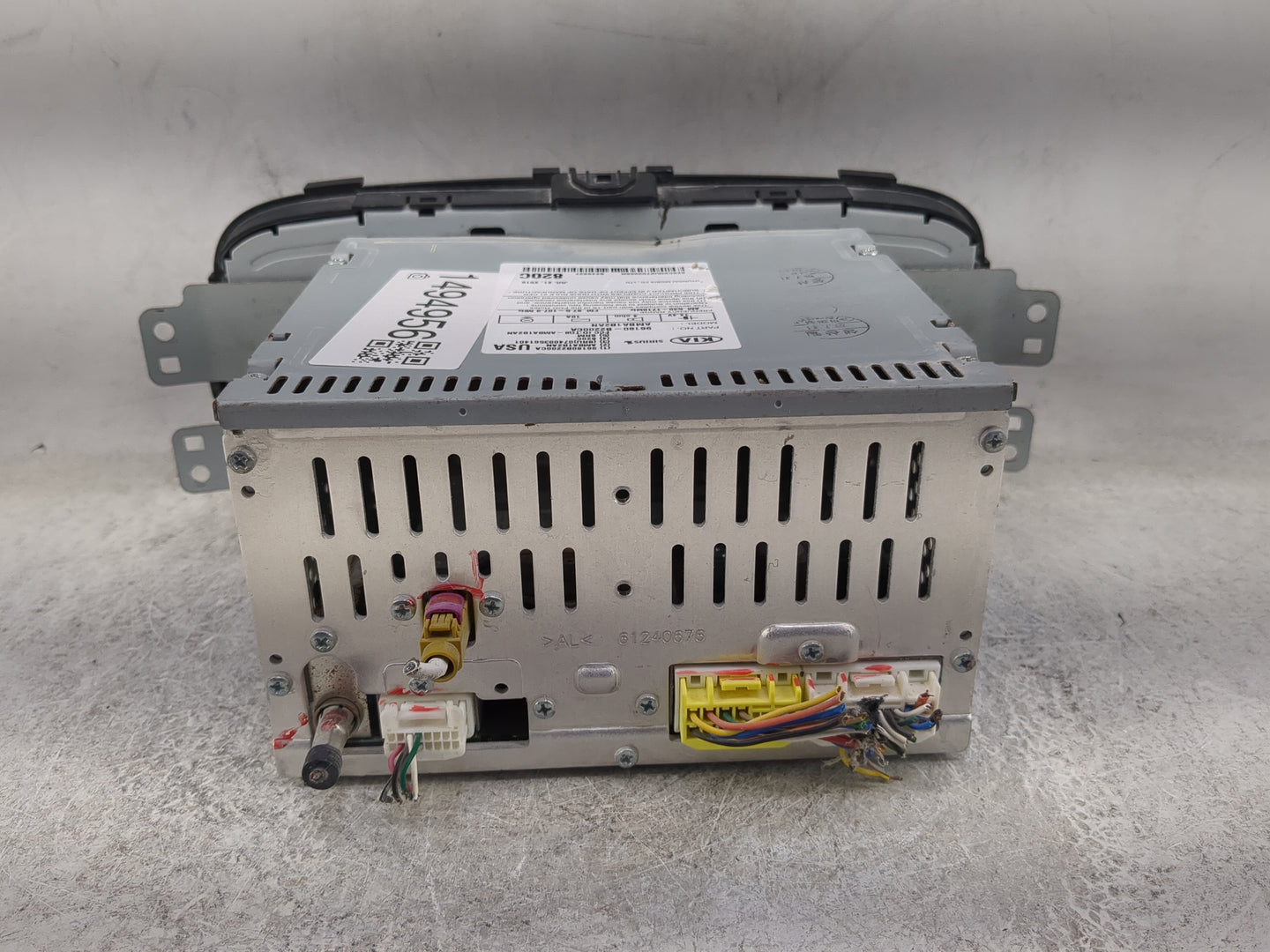 2015-2016 Kia Soul Radio AM FM Cd Player Receiver Replacement P/N:96180-B2200CA AMBA1B2AN, TQ8-AMBA1B2AN Fits Fits 2015 2016
