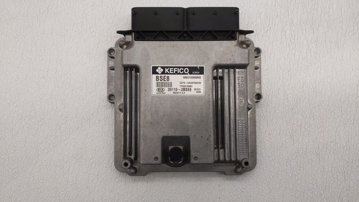 2016 Kia Soul PCM Engine Control Computer ECU ECM PCU OEM P/N:39110-2BSG3 39110-2BSE8 OEM Used Auto Parts - Oemusedautoparts
