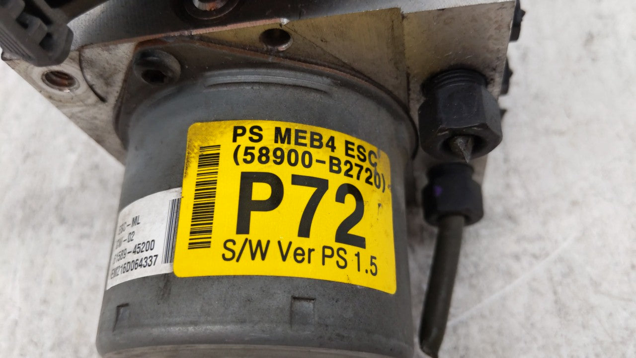 2016 Kia Soul ABS Pump Control Module Replacement P/N:58900-B2720 58920-B2720 Fits OEM Used Auto Parts - Oemusedautoparts1.c