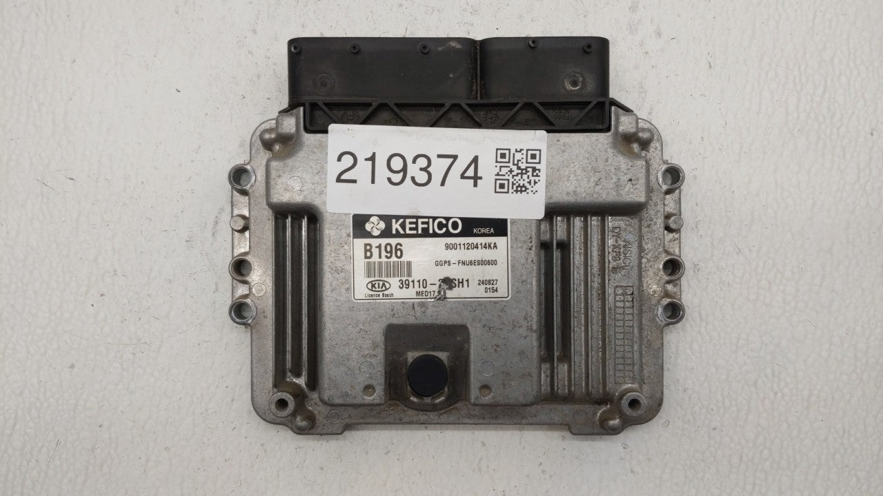2015 Kia Soul PCM Engine Control Computer ECU ECM PCU OEM P/N:39101-2BSH1 39110-2BSH1 Fits OEM Used Auto Parts - Oemusedauto