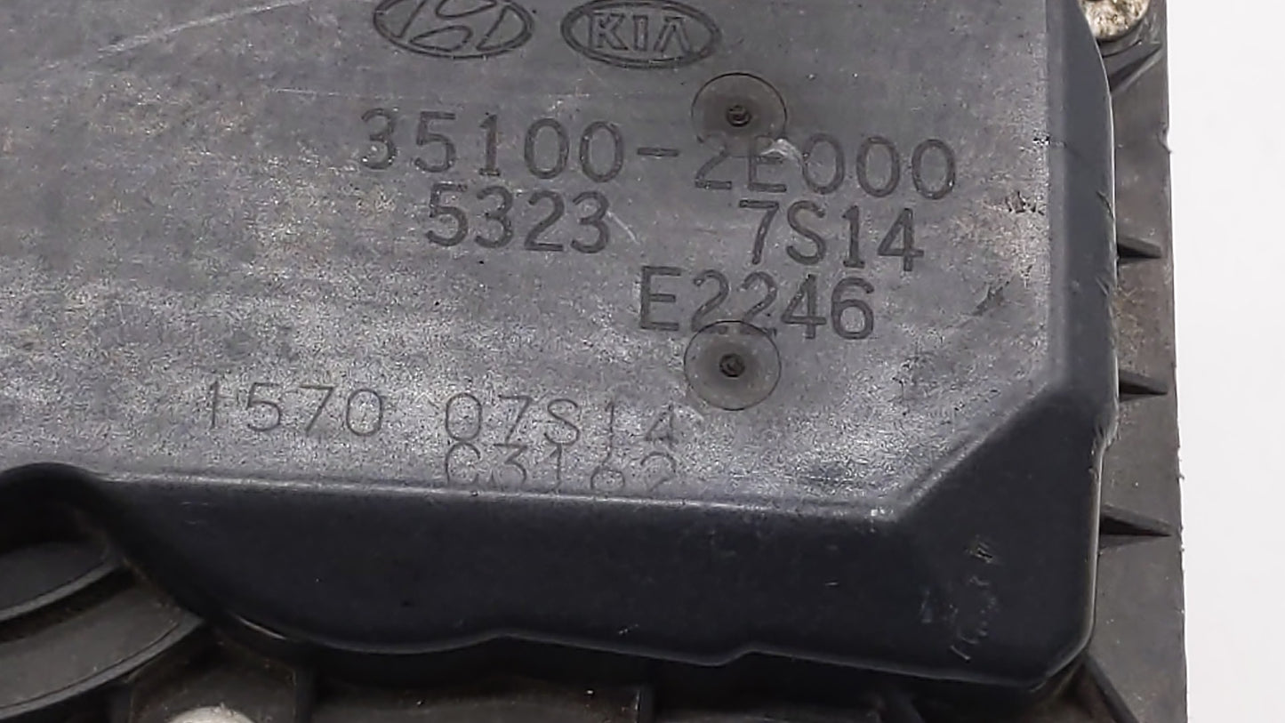 2014-2019 Kia Soul Throttle Body P/N:35100-2E710 35100-2E000 Fits Fits 2011 2012 2013 2014 2015 2016 2017 2018 2019 OEM Used