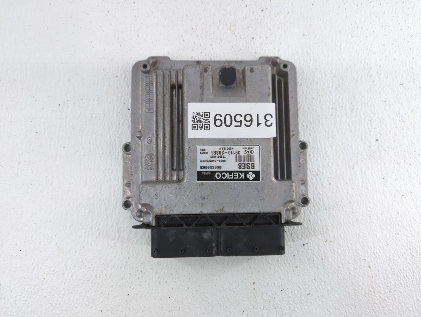 2016 Kia Soul PCM Engine Control Computer ECU ECM PCU OEM P/N:39110-2BSG3 39110-2BSE8 Fits OEM Used Auto Parts - Oemusedauto