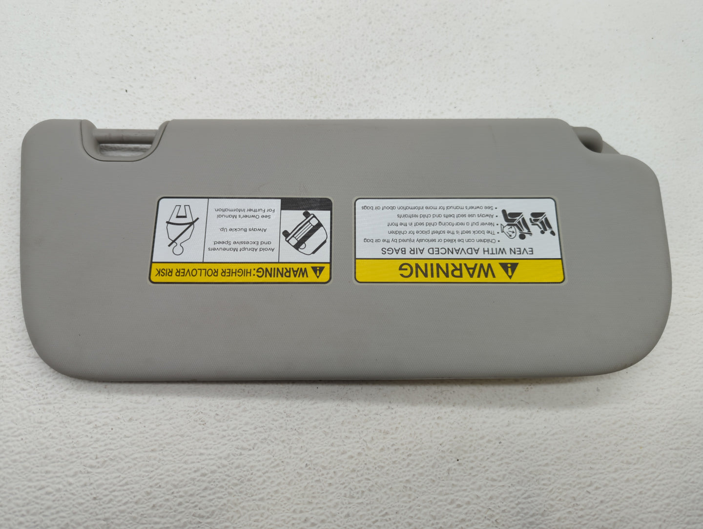 2014-2019 Kia Soul Sun Visor Shade Replacement Driver Left Mirror Fits Fits 2014 2015 2016 2017 2018 2019 OEM Used Auto Part