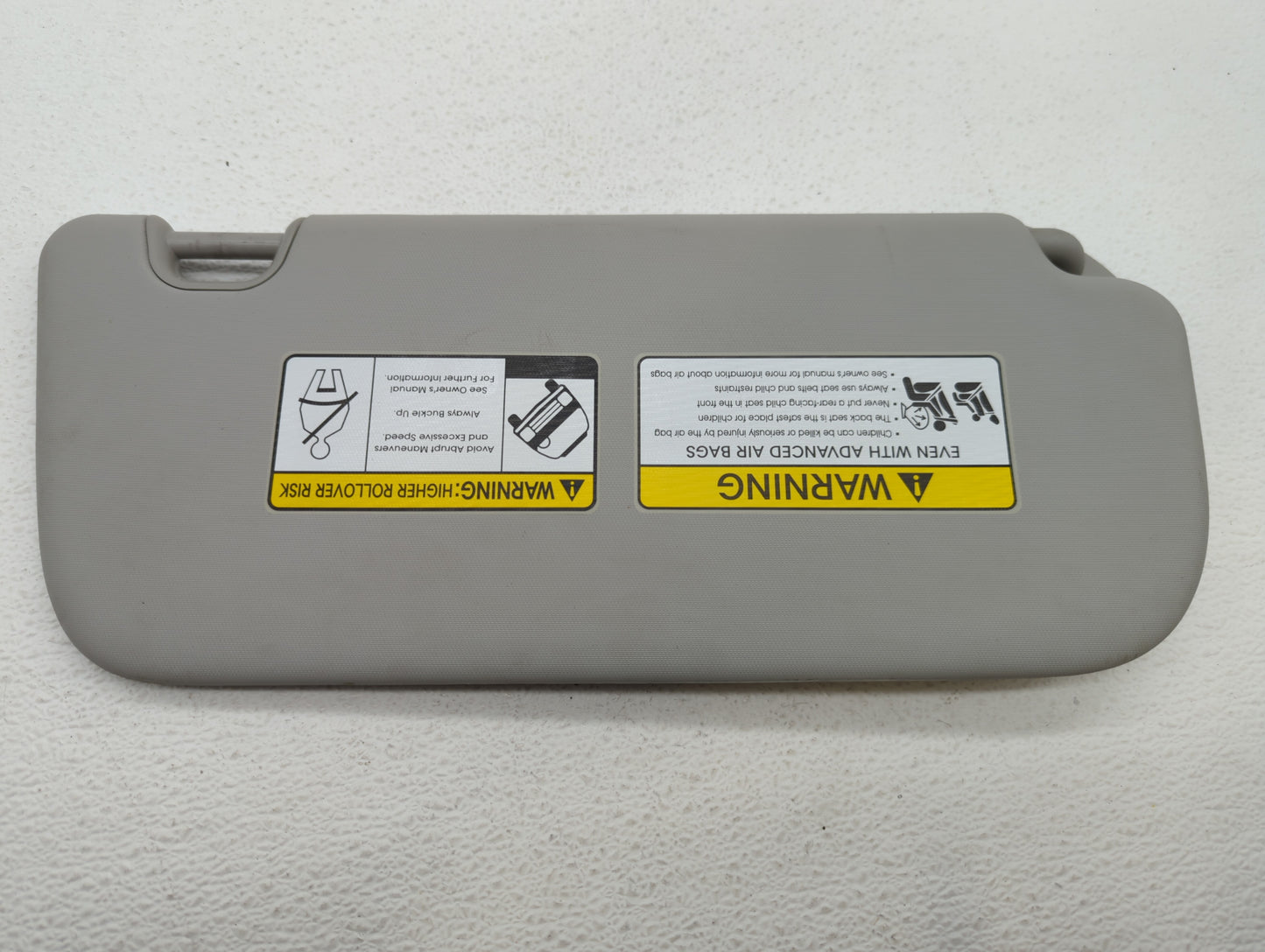 2014-2019 Kia Soul Sun Visor Shade Replacement Driver Left Mirror Fits Fits 2014 2015 2016 2017 2018 2019 OEM Used Auto Part