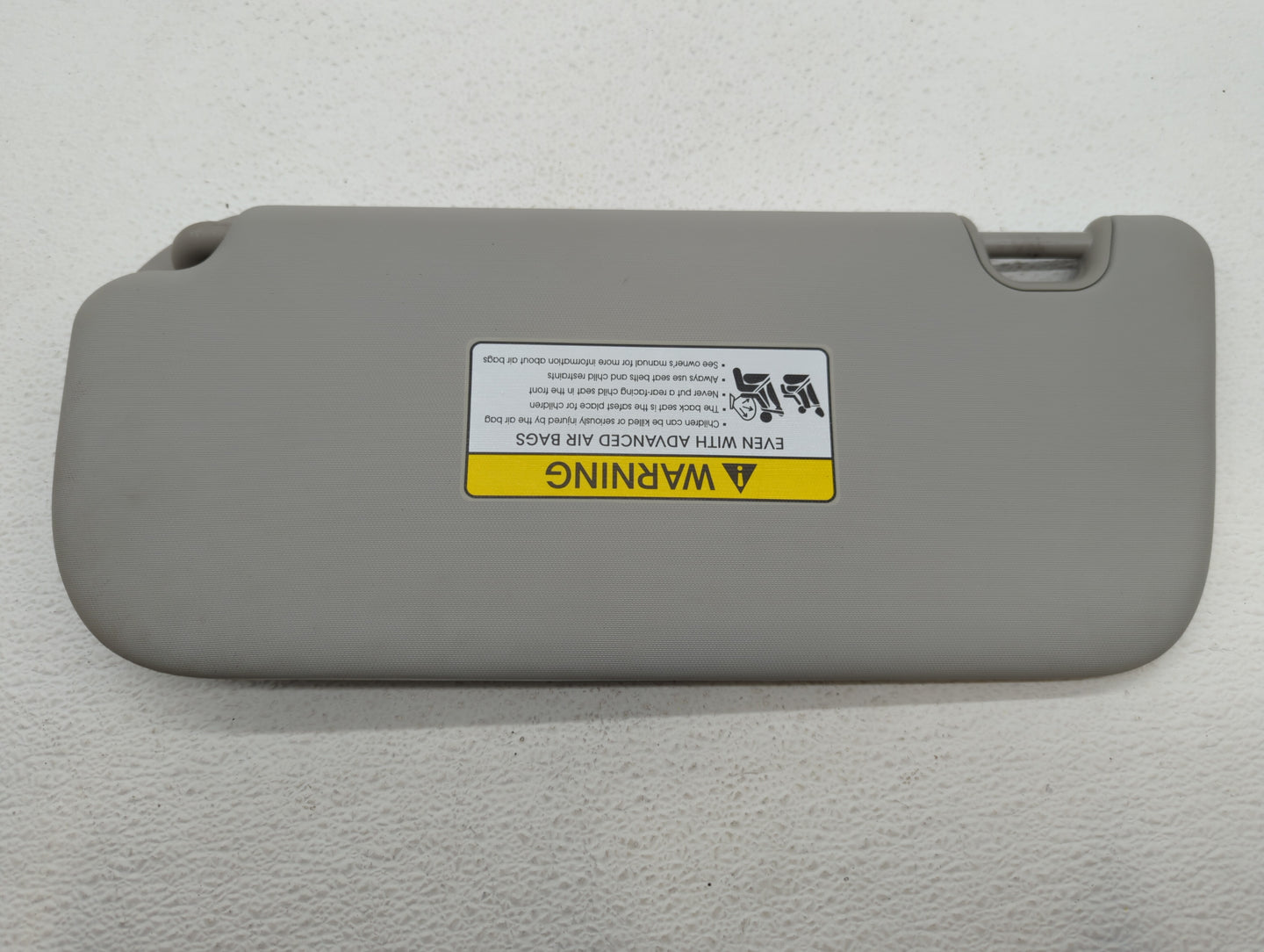 2014-2019 Kia Soul Sun Visor Shade Replacement Passenger Right Mirror Fits Fits 2014 2015 2016 2017 2018 2019 OEM Used Auto 