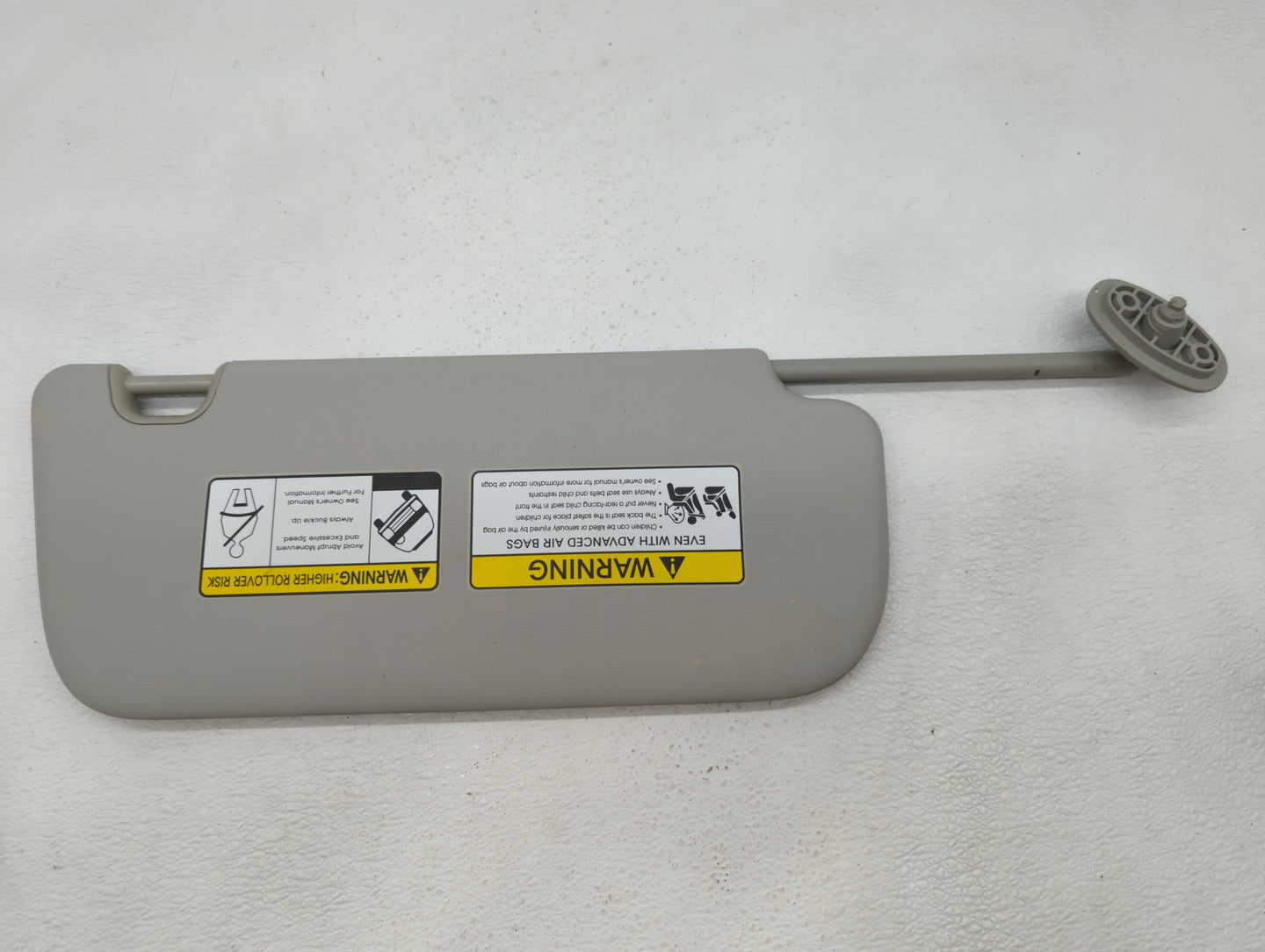 2014-2019 Kia Soul Sun Visor Shade Replacement Driver Left Mirror Fits Fits 2014 2015 2016 2017 2018 2019 OEM Used Auto Part