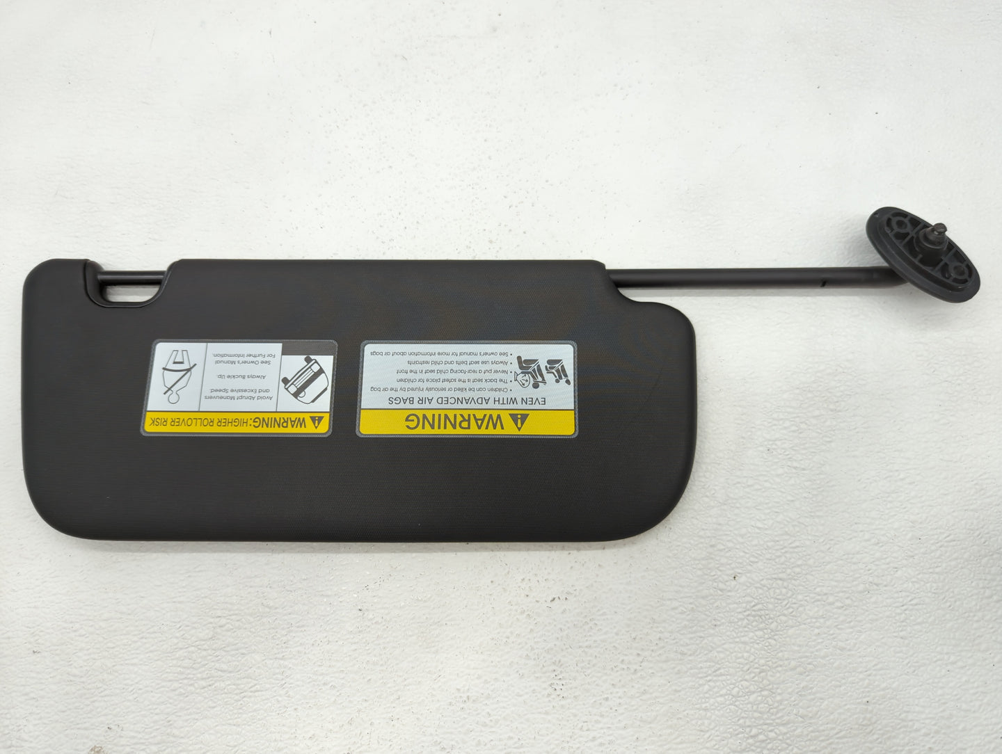 2014-2019 Kia Soul Sun Visor Shade Replacement Driver Left Mirror Fits Fits 2014 2015 2016 2017 2018 2019 OEM Used Auto Part