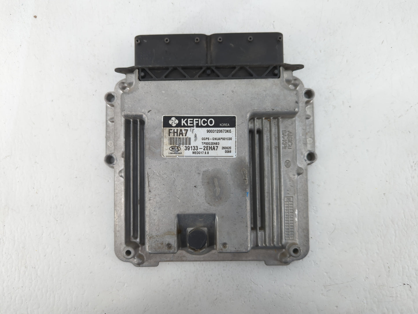 2016 Kia Soul PCM Engine Control Computer ECU ECM PCU OEM P/N:39133-2EHA7 Fits OEM Used Auto Parts - Oemusedautoparts1.com