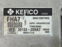 2016 Kia Soul PCM Engine Control Computer ECU ECM PCU OEM P/N:39133-2EHA7 Fits OEM Used Auto Parts - Oemusedautoparts1.com