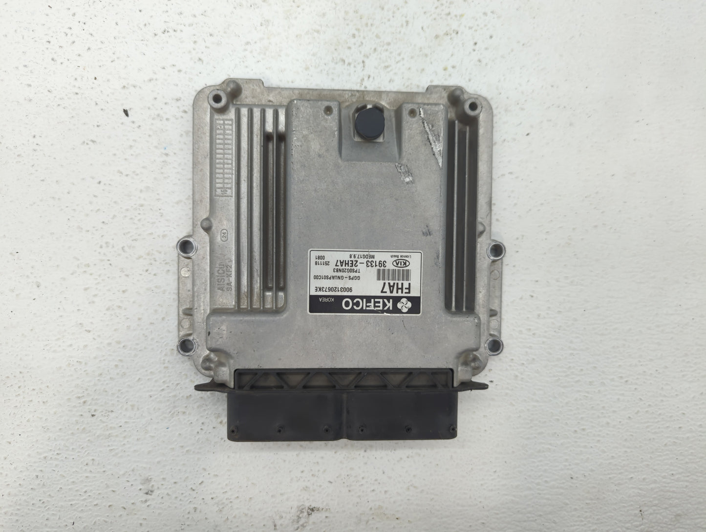2016 Kia Soul PCM Engine Control Computer ECU ECM PCU OEM P/N:39133-2EHA7 Fits OEM Used Auto Parts - Oemusedautoparts1.com