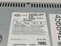 2014-2016 Kia Soul Am Fm Cd Player Radio Receiver - Oemusedautoparts1.com