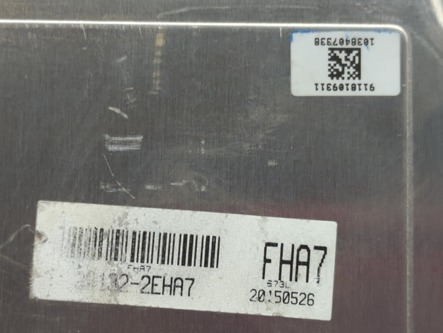 2016 Kia Soul PCM Engine Control Computer ECU ECM PCU OEM P/N:39133-2EHA7 Fits OEM Used Auto Parts - Oemusedautoparts1.com