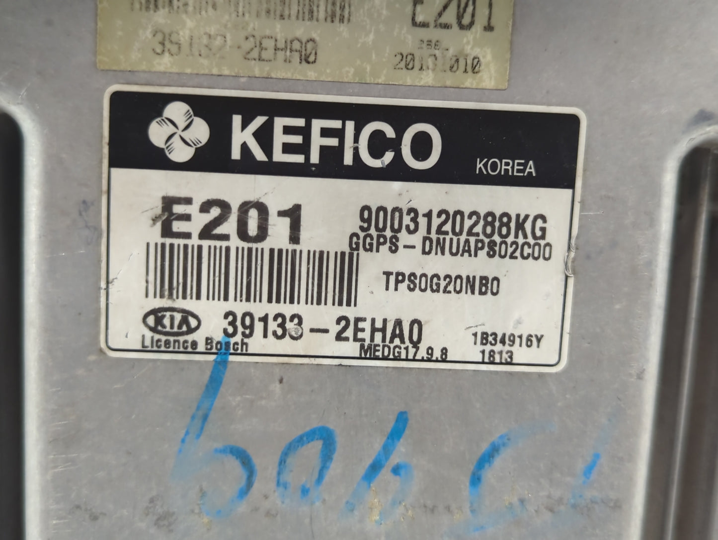 2014 Kia Soul PCM Engine Control Computer ECU ECM PCU OEM P/N:39132-2EHA7 39133-2EHA0, 39131-2EHA0, 39132-2EHA0, 39130-2GKR1