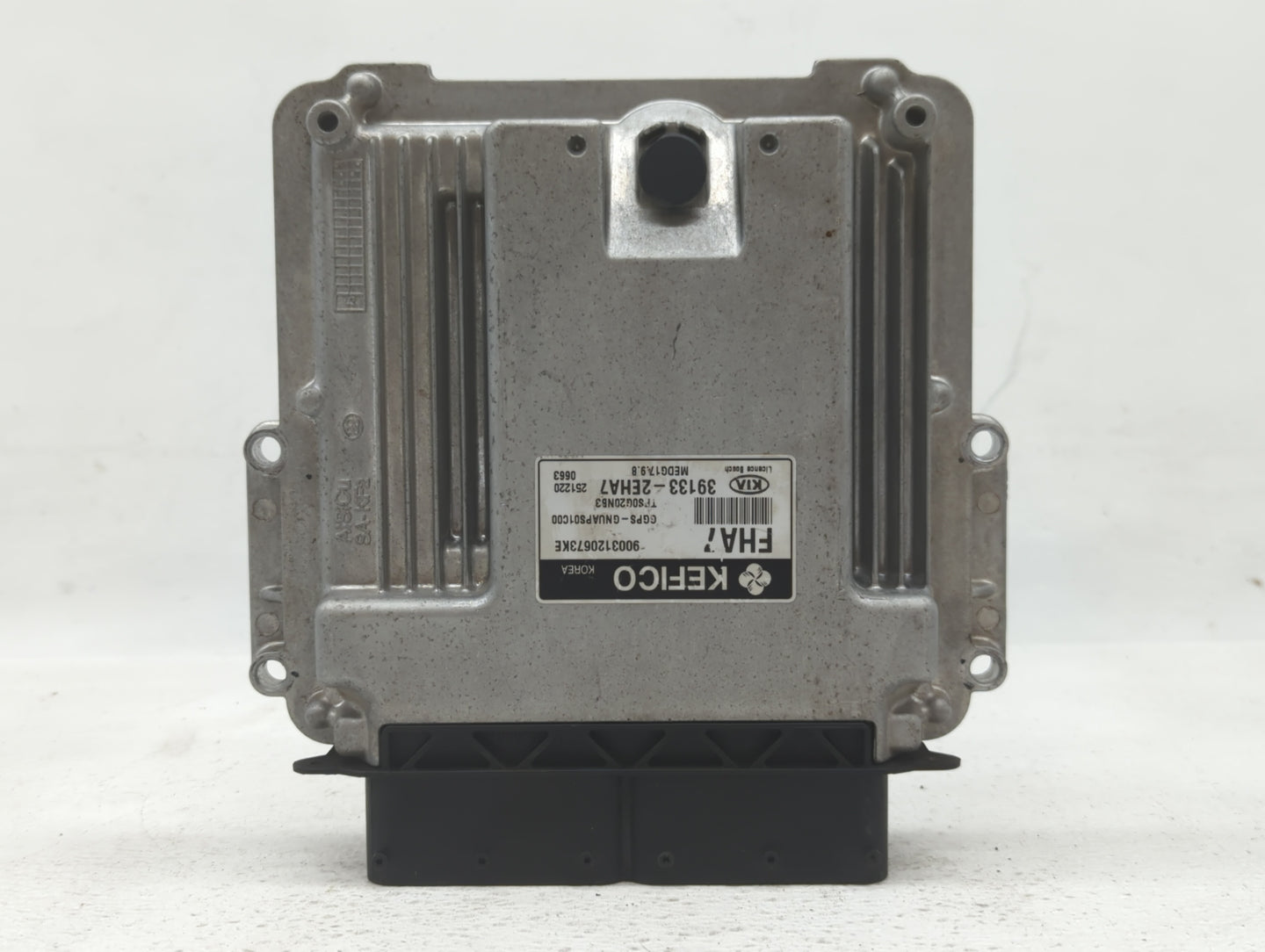 2016 Kia Soul PCM Engine Control Computer ECU ECM PCU OEM P/N:39133-2EHA7 Fits OEM Used Auto Parts - Oemusedautoparts1.com