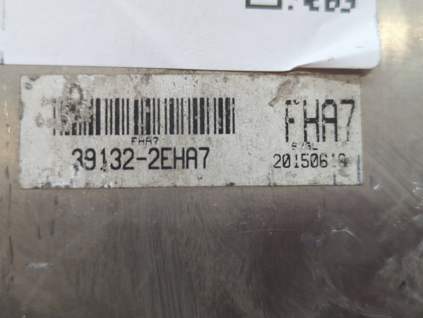 2016 Kia Soul PCM Engine Control Computer ECU ECM PCU OEM P/N:39133-2EHA7 Fits OEM Used Auto Parts - Oemusedautoparts1.com