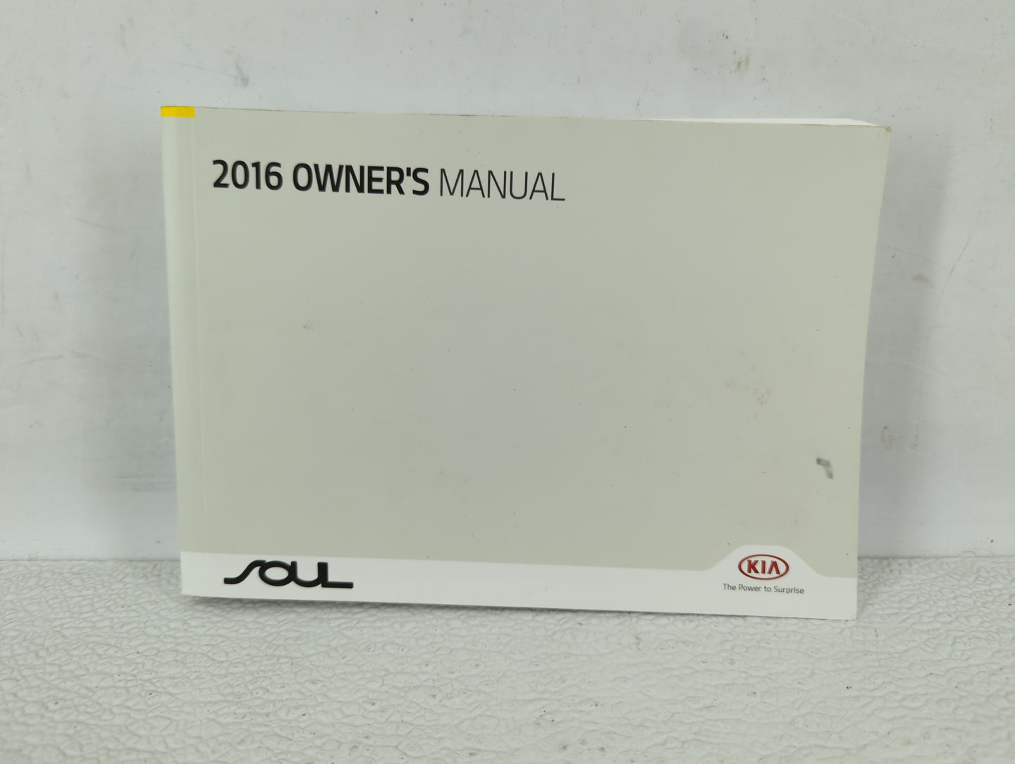 2016 Kia Soul Owners Manual Book Guide OEM Used Auto Parts - Oemusedautoparts1.com