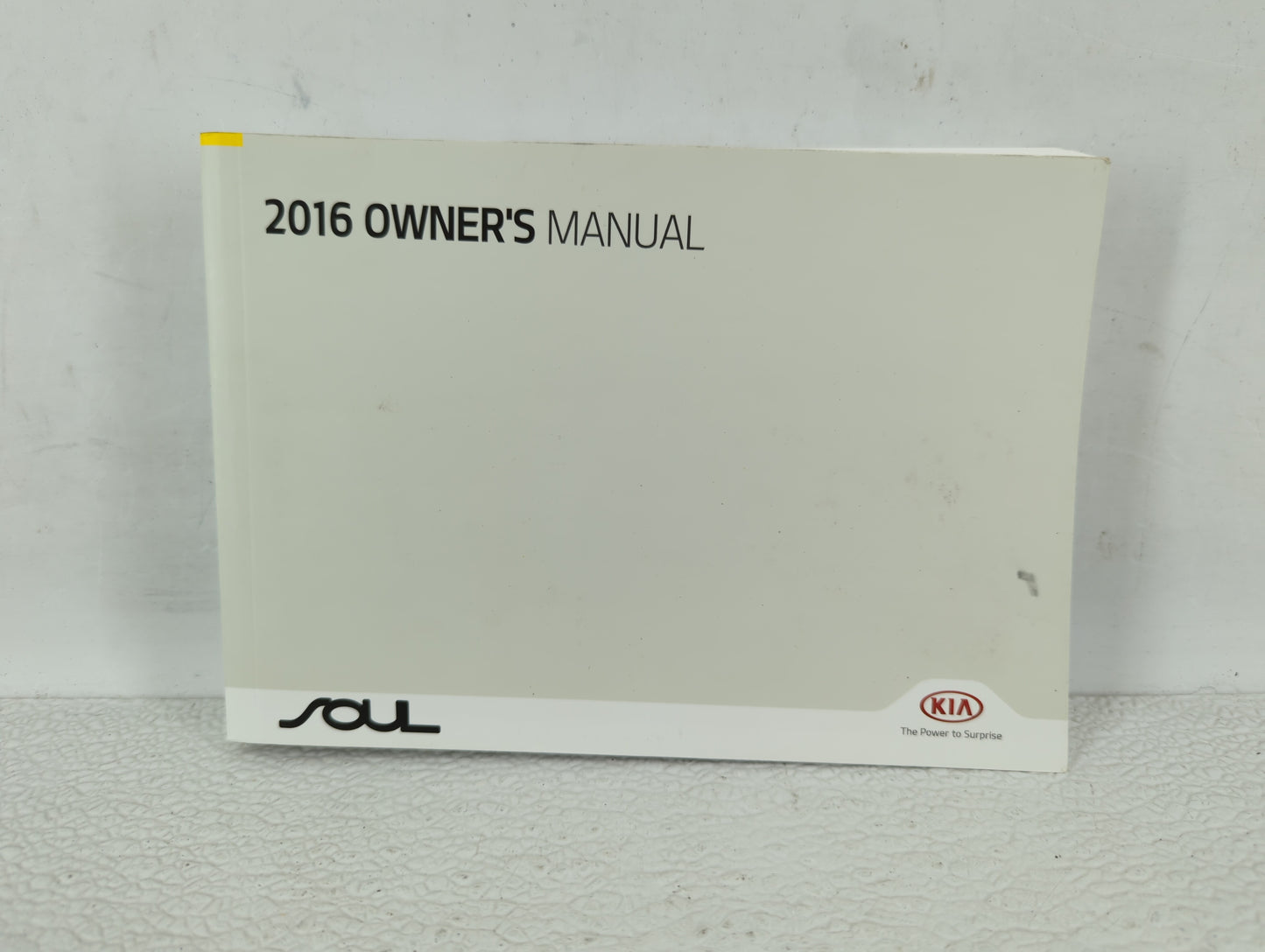 2016 Kia Soul Owners Manual Book Guide OEM Used Auto Parts - Oemusedautoparts1.com