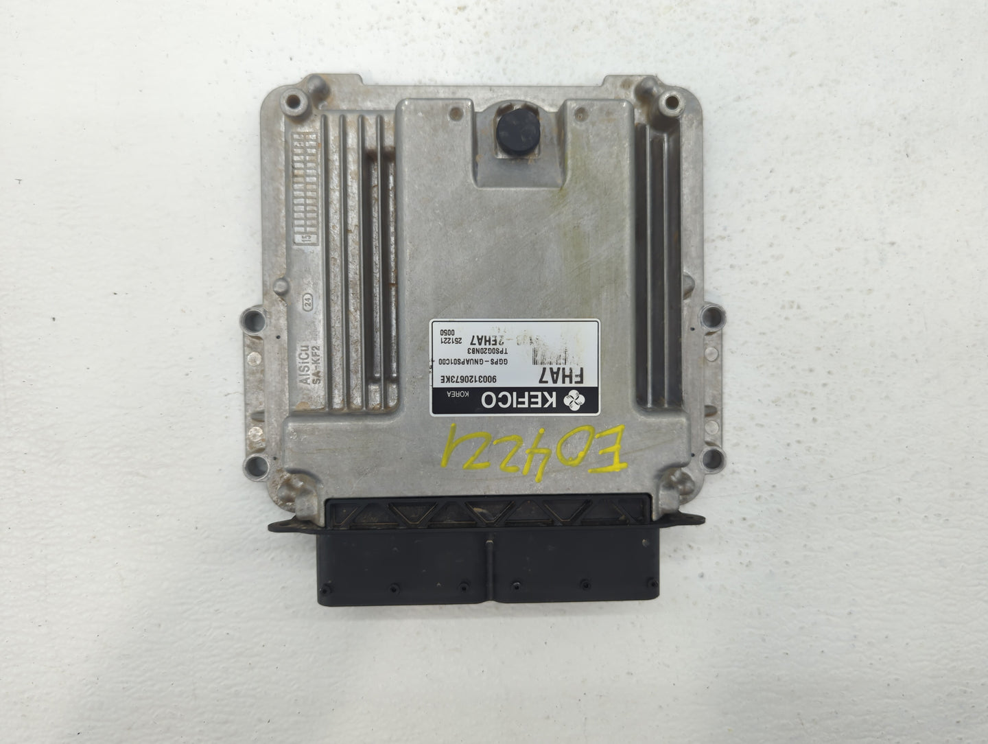 2016 Kia Soul PCM Engine Control Computer ECU ECM PCU OEM P/N:39133-2EHA7 Fits OEM Used Auto Parts - Oemusedautoparts1.com