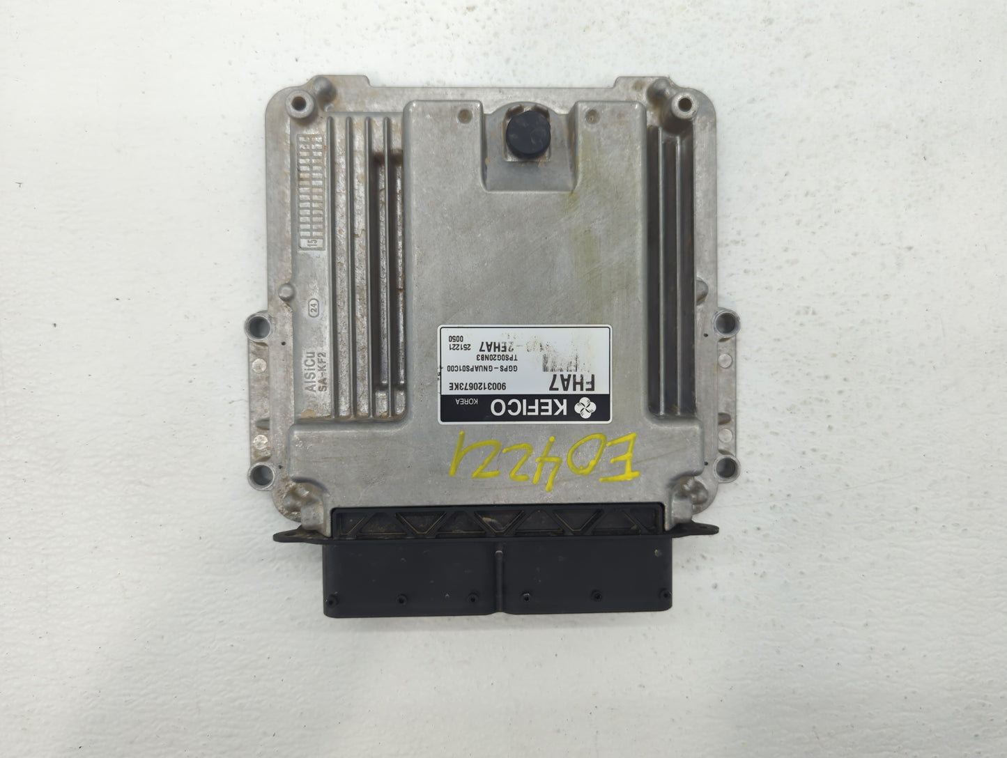 2016 Kia Soul PCM Engine Control Computer ECU ECM PCU OEM P/N:39133-2EHA7 Fits OEM Used Auto Parts - Oemusedautoparts1.com