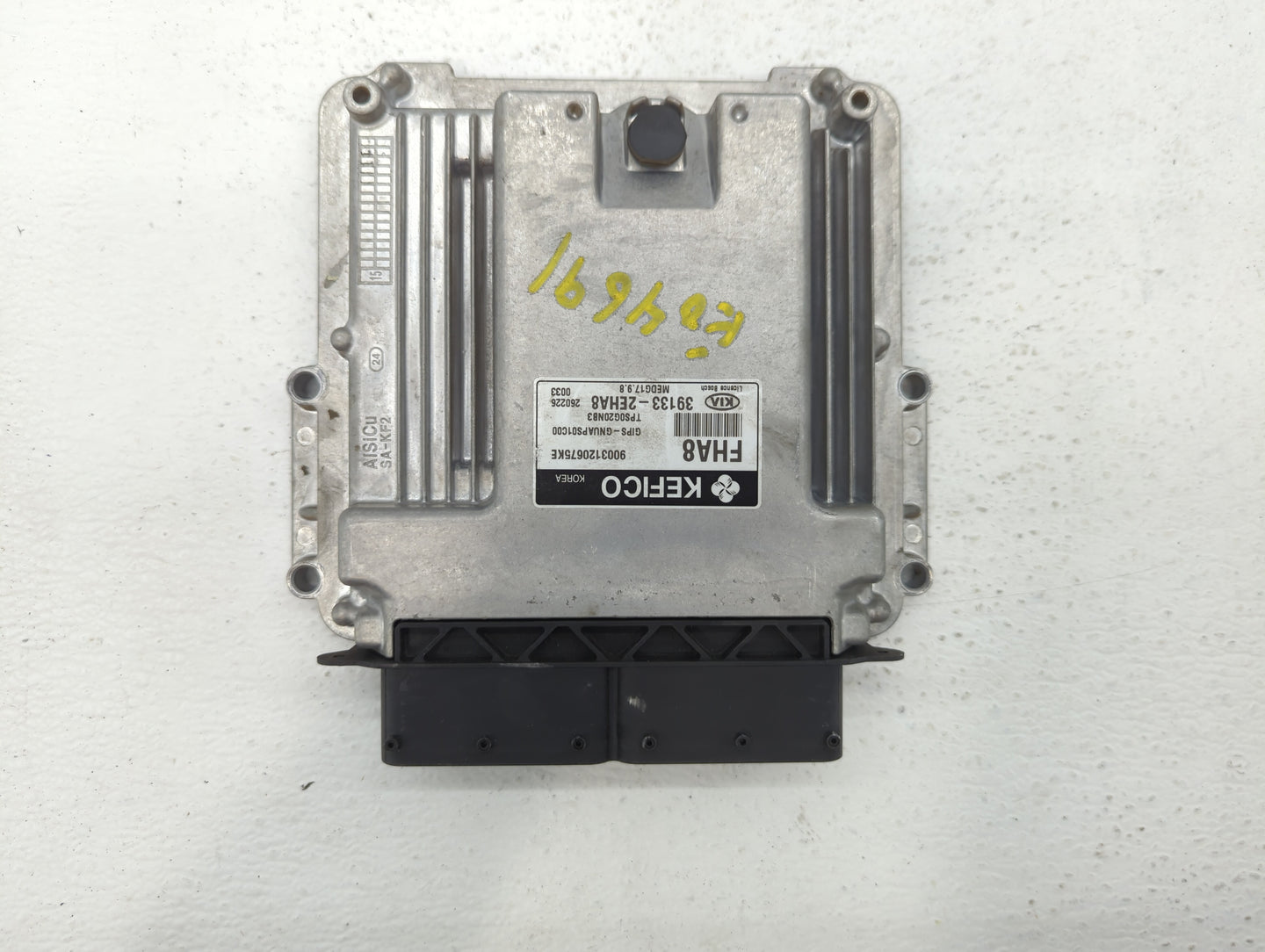 2016 Kia Soul PCM Engine Control Computer ECU ECM PCU OEM P/N:39133-2EHA8 39131-2EHA7 Fits OEM Used Auto Parts - Oemusedauto