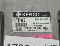 2016 Kia Soul PCM Engine Control Computer ECU ECM PCU OEM P/N:39133-2EHA7 Fits OEM Used Auto Parts - Oemusedautoparts1.com
