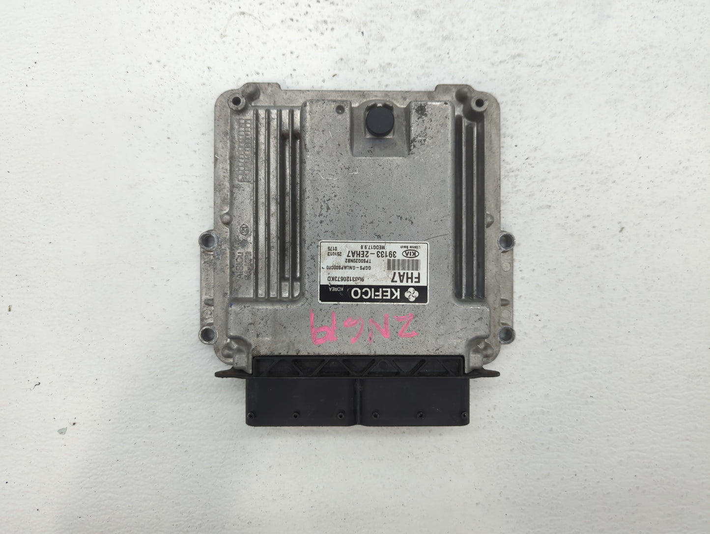 2016 Kia Soul PCM Engine Control Computer ECU ECM PCU OEM P/N:39133-2EHA7 Fits OEM Used Auto Parts - Oemusedautoparts1.com