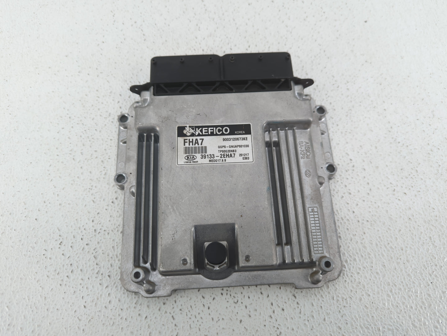 2016 Kia Soul PCM Engine Control Computer ECU ECM PCU OEM P/N:39133-2EHA7 Fits OEM Used Auto Parts - Oemusedautoparts1.com