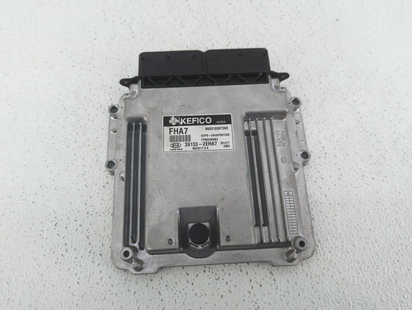 2016 Kia Soul PCM Engine Control Computer ECU ECM PCU OEM P/N:39133-2EHA7 Fits OEM Used Auto Parts - Oemusedautoparts1.com