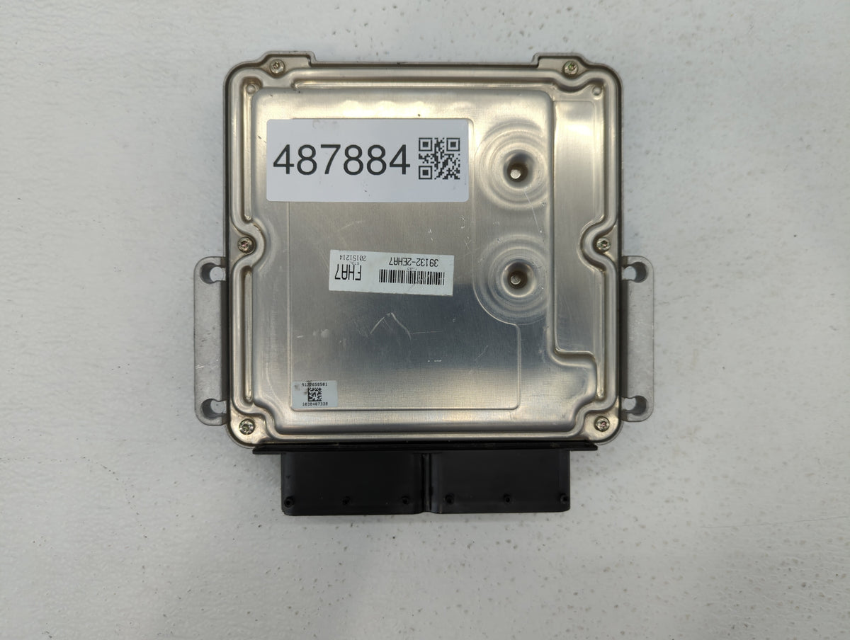 2016 Kia Soul PCM Engine Control Computer ECU ECM PCU OEM P/N:39133-2EHA7 OEM Used Auto Parts - Oemusedautoparts1.com