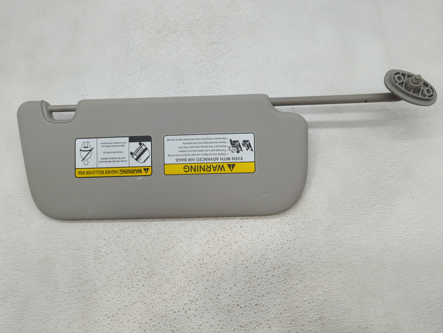 2014-2019 Kia Soul Sun Visor Shade Replacement Driver Left Mirror Fits Fits 2014 2015 2016 2017 2018 2019 OEM Used Auto Part