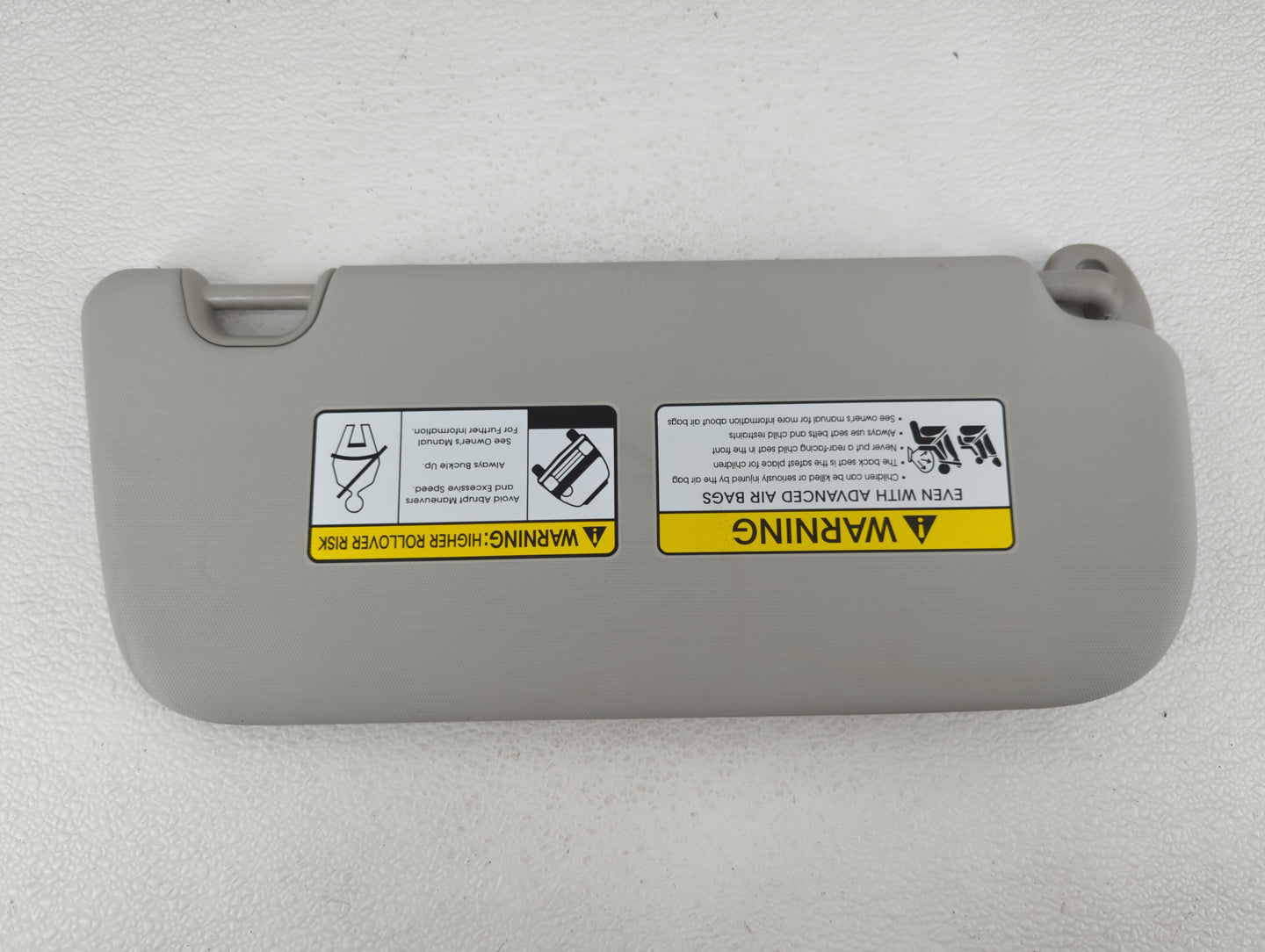 2014-2019 Kia Soul Sun Visor Shade Replacement Driver Left Mirror Fits Fits 2014 2015 2016 2017 2018 2019 OEM Used Auto Part