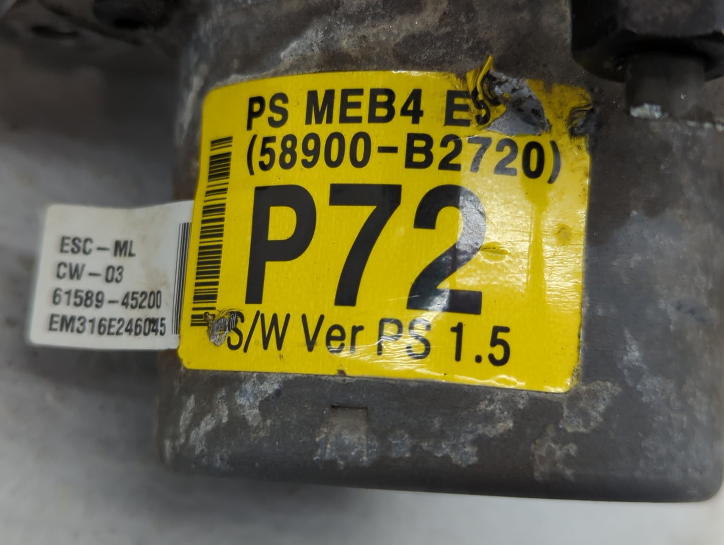 2016 Kia Soul ABS Pump Control Module Replacement P/N:58900-B2720 58920-B2720 Fits OEM Used Auto Parts - Oemusedautoparts1.c