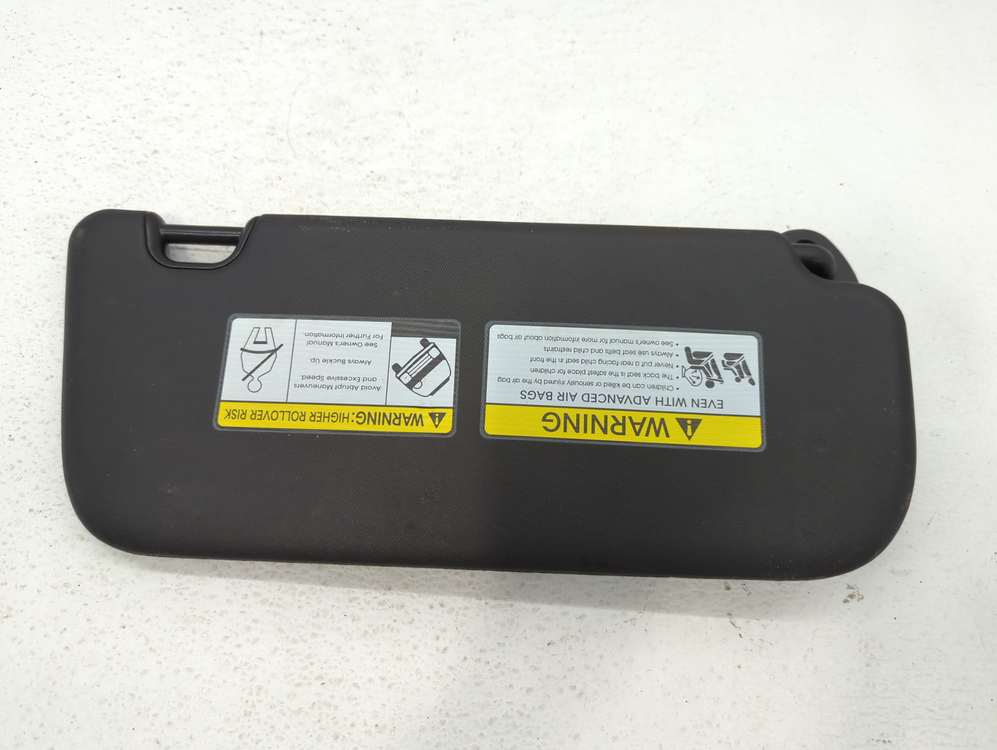 2014-2019 Kia Soul Sun Visor Shade Replacement Driver Left Mirror Fits Fits 2014 2015 2016 2017 2018 2019 OEM Used Auto Part