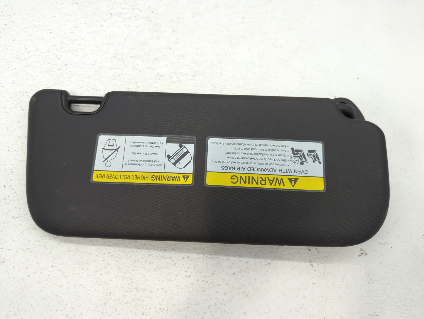 2014-2019 Kia Soul Sun Visor Shade Replacement Driver Left Mirror Fits Fits 2014 2015 2016 2017 2018 2019 OEM Used Auto Part