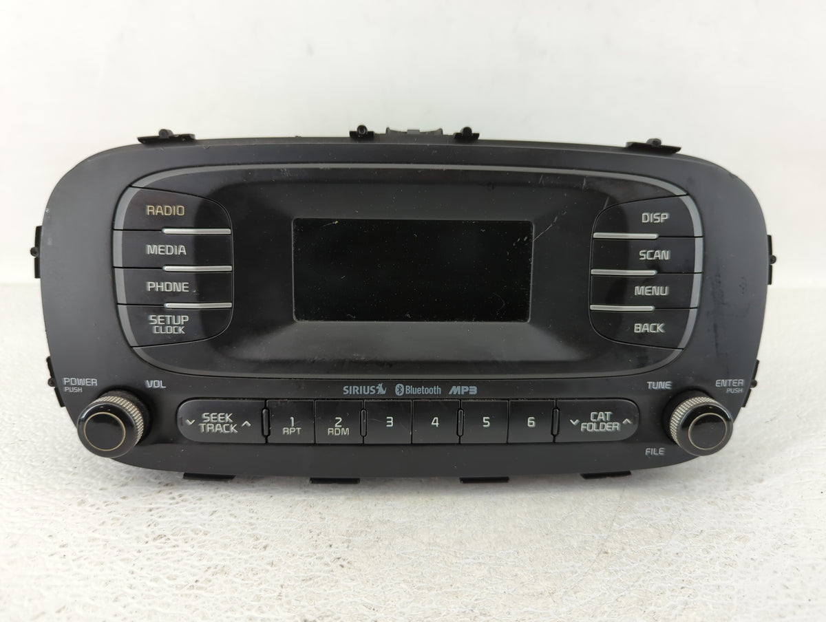 2014-2016 Kia Soul Am Fm Cd Player Radio Receiver 506869 - Oemusedautoparts1.com