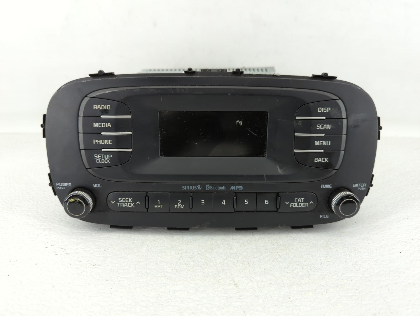 2014-2016 Kia Soul Radio AM FM Cd Player Receiver Replacement P/N:96170-B2090CA Fits Fits 2014 2015 2016 OEM Used Auto Parts