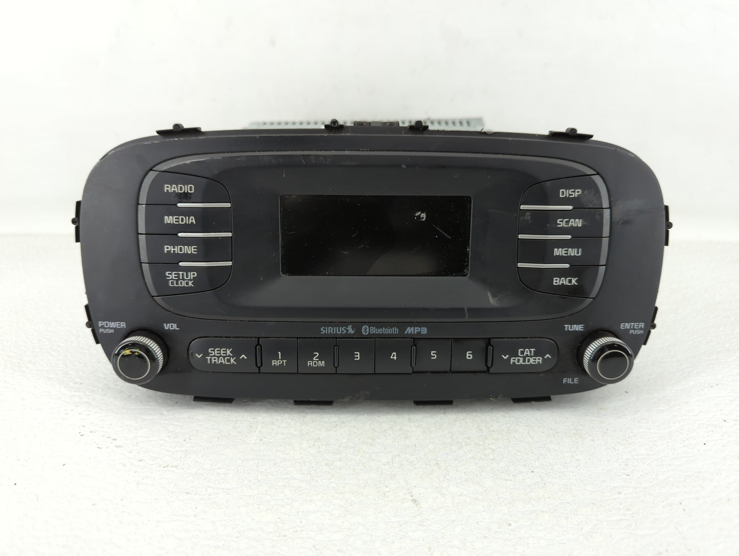 2014-2016 Kia Soul Radio AM FM Cd Player Receiver Replacement P/N:96170-B2090CA Fits Fits 2014 2015 2016 OEM Used Auto Parts