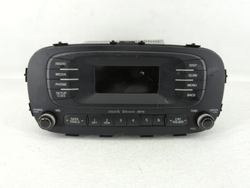 2014-2016 Kia Soul Radio AM FM Cd Player Receiver Replacement P/N:96170-B2090CA Fits Fits 2014 2015 2016 OEM Used Auto Parts