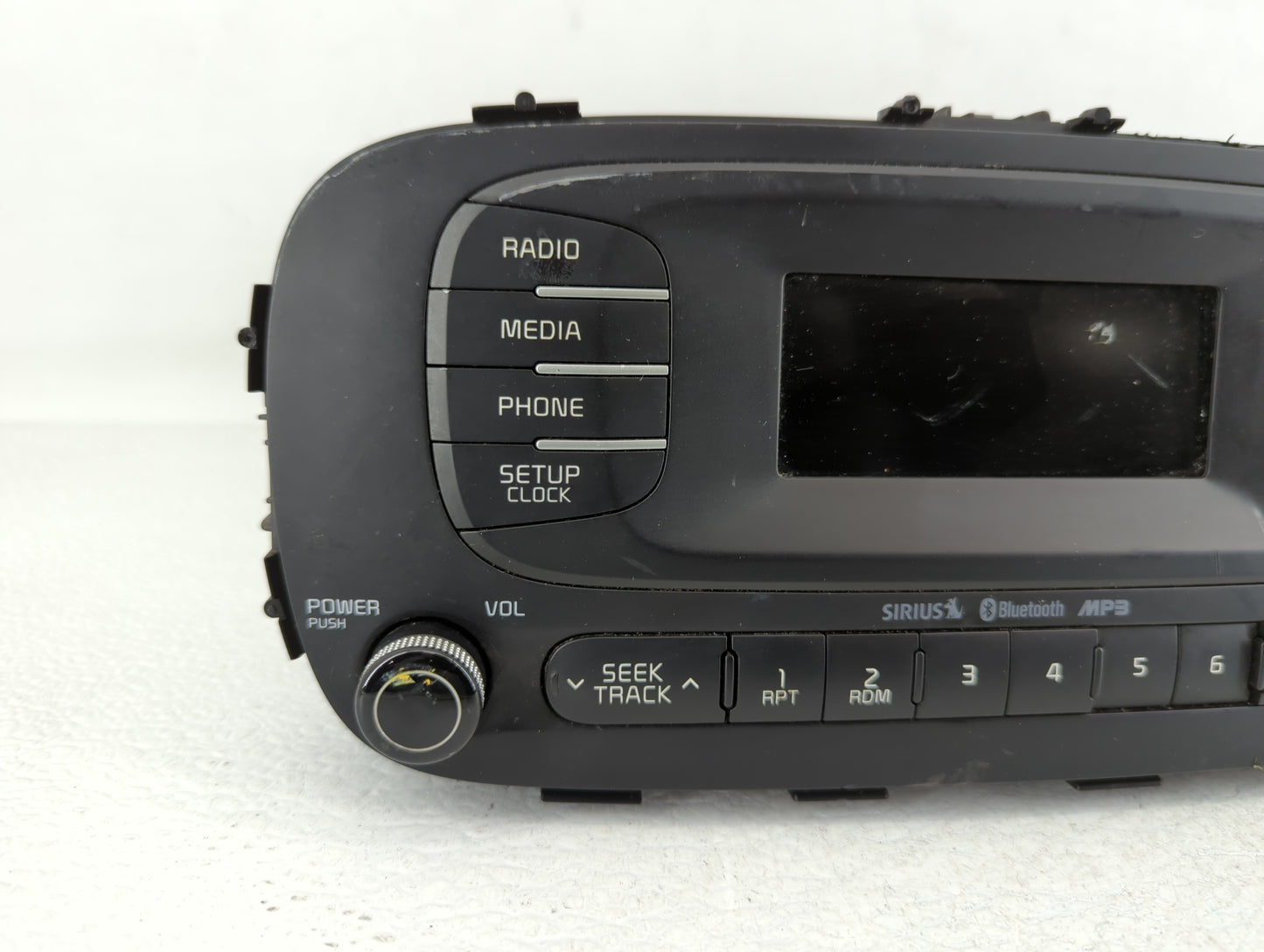 2014-2016 Kia Soul Radio AM FM Cd Player Receiver Replacement P/N:96170-B2090CA Fits Fits 2014 2015 2016 OEM Used Auto Parts