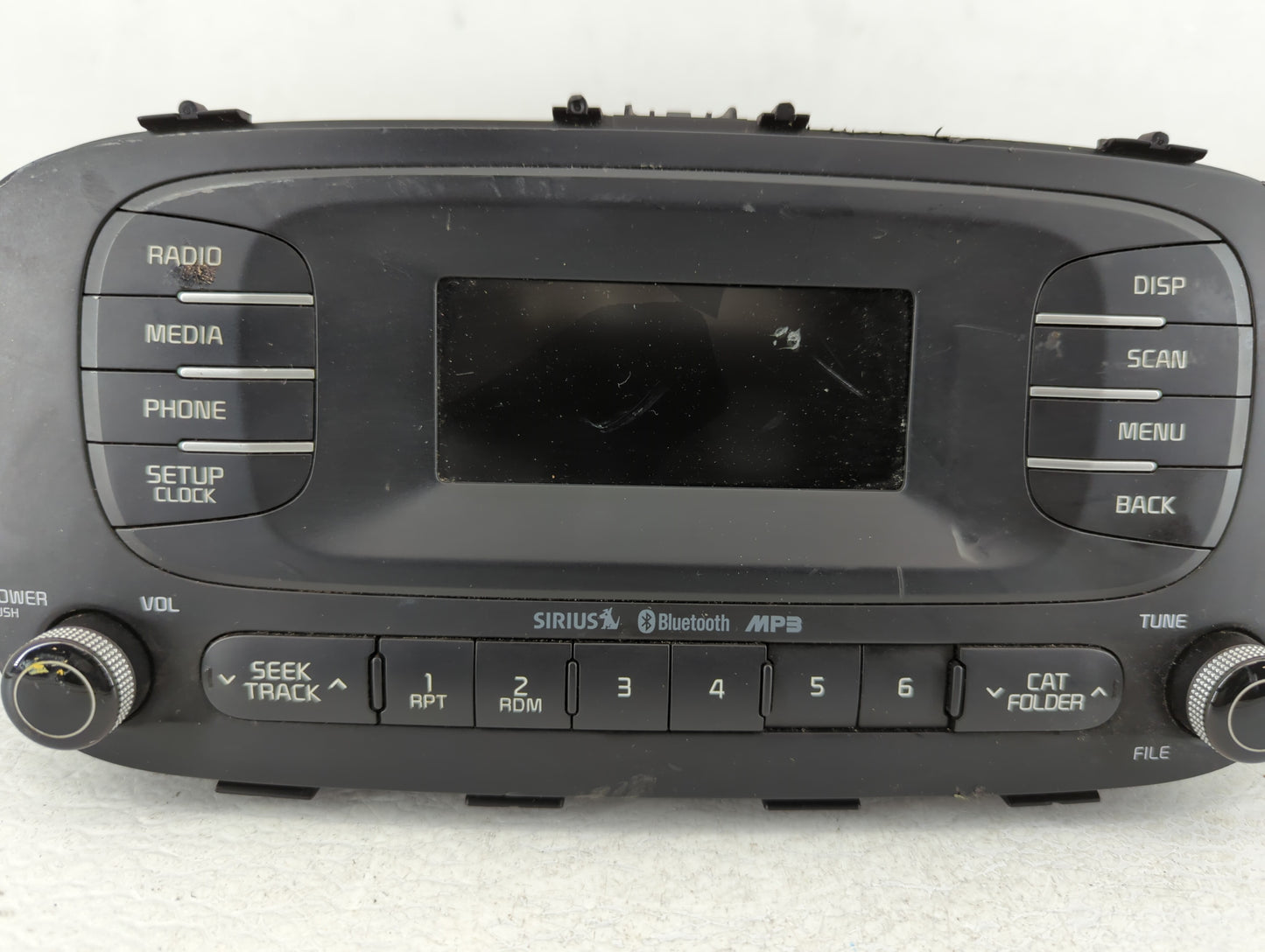 2014-2016 Kia Soul Radio AM FM Cd Player Receiver Replacement P/N:96170-B2090CA Fits Fits 2014 2015 2016 OEM Used Auto Parts
