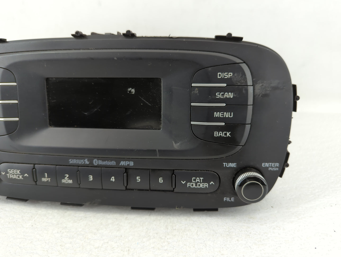 2014-2016 Kia Soul Radio AM FM Cd Player Receiver Replacement P/N:96170-B2090CA Fits Fits 2014 2015 2016 OEM Used Auto Parts