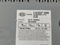 2014-2016 Kia Soul Radio AM FM Cd Player Receiver Replacement P/N:96170-B2090CA Fits Fits 2014 2015 2016 OEM Used Auto Parts