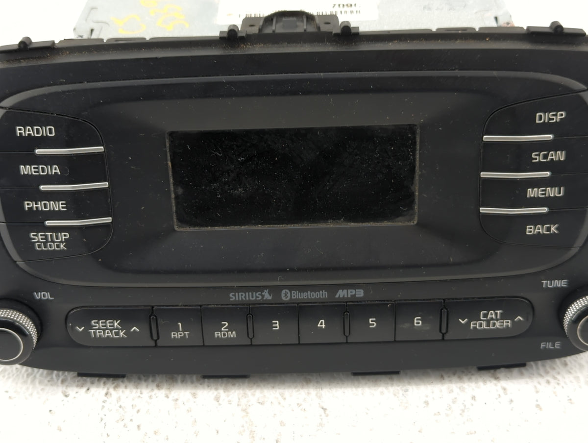 2014-2016 Kia Soul Am Fm Cd Player Radio Receiver 517892 - Oemusedautoparts1.com