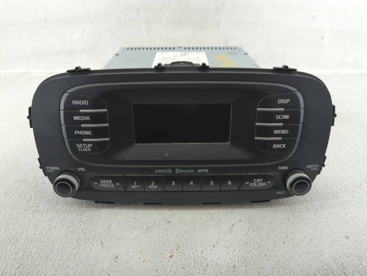 2014-2016 Kia Soul Am Fm Cd Player Radio Receiver - Oemusedautoparts1.com