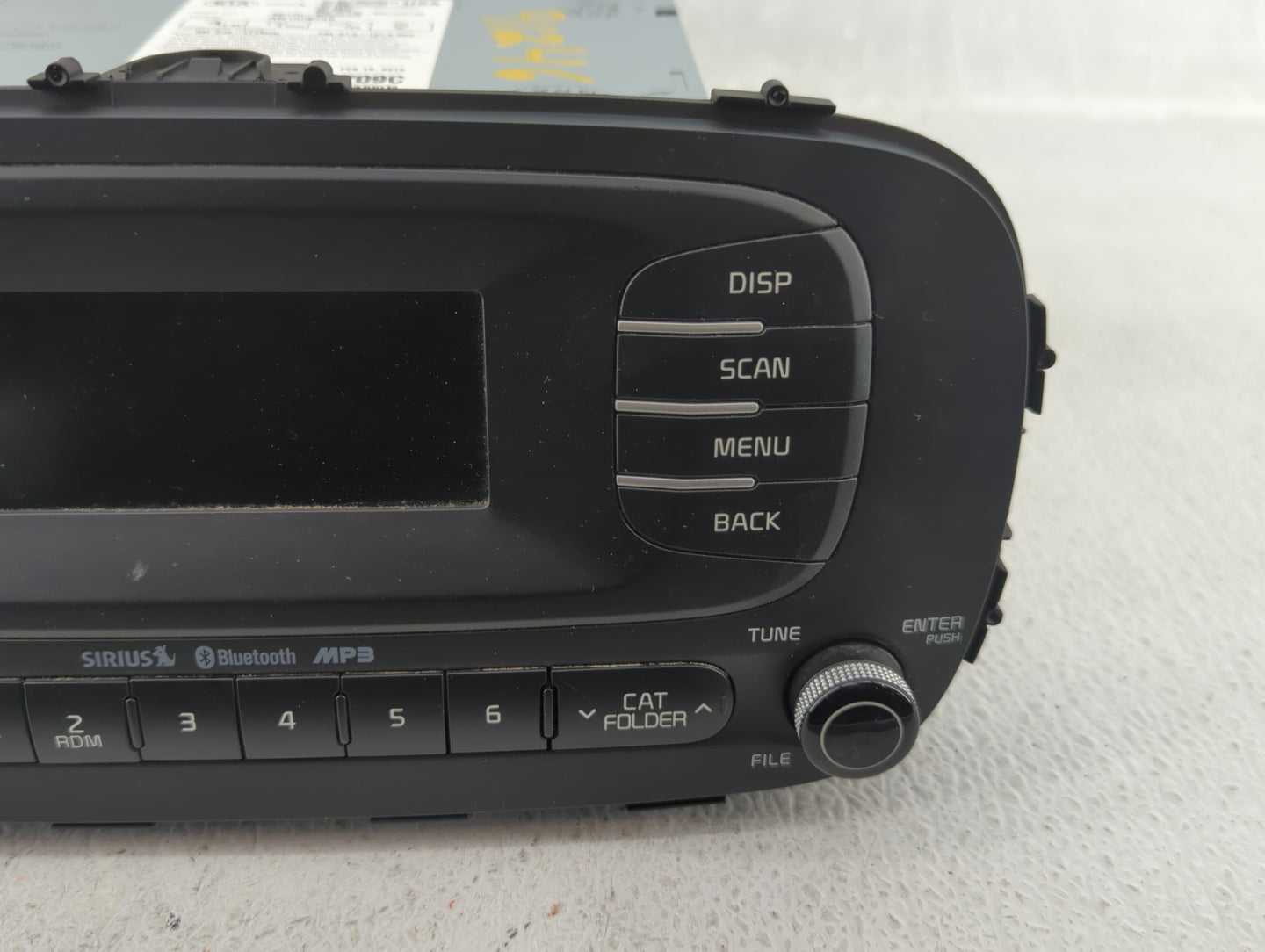 2014-2016 Kia Soul Am Fm Cd Player Radio Receiver - Oemusedautoparts1.com