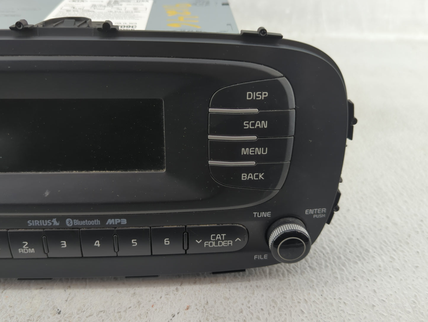 2014-2016 Kia Soul Am Fm Cd Player Radio Receiver - Oemusedautoparts1.com