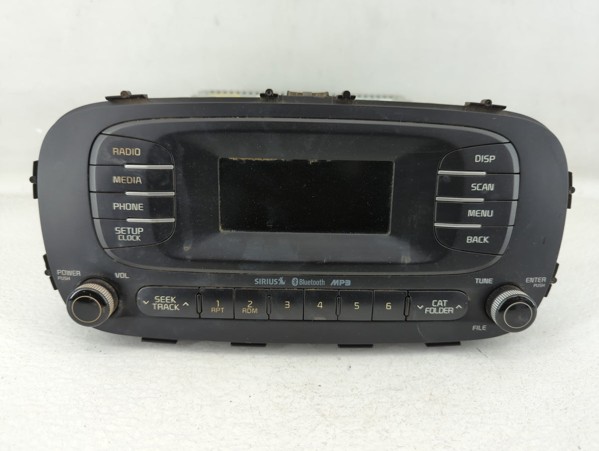 2014-2016 Kia Soul Am Fm Cd Player Radio Receiver 554479 - Oemusedautoparts1.com