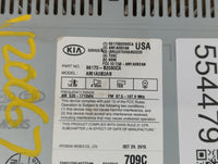 2014-2016 Kia Soul Am Fm Cd Player Radio Receiver 554479 - Oemusedautoparts1.com