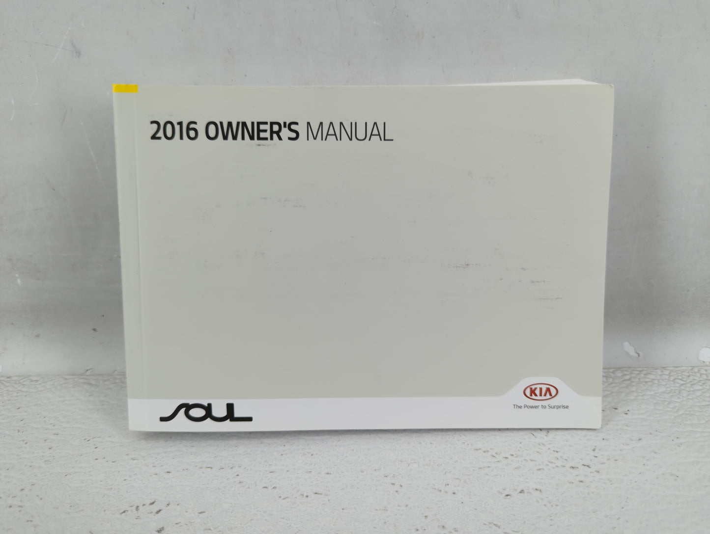 2016 Kia Soul Owners Manual Book Guide OEM Used Auto Parts - Oemusedautoparts1.com
